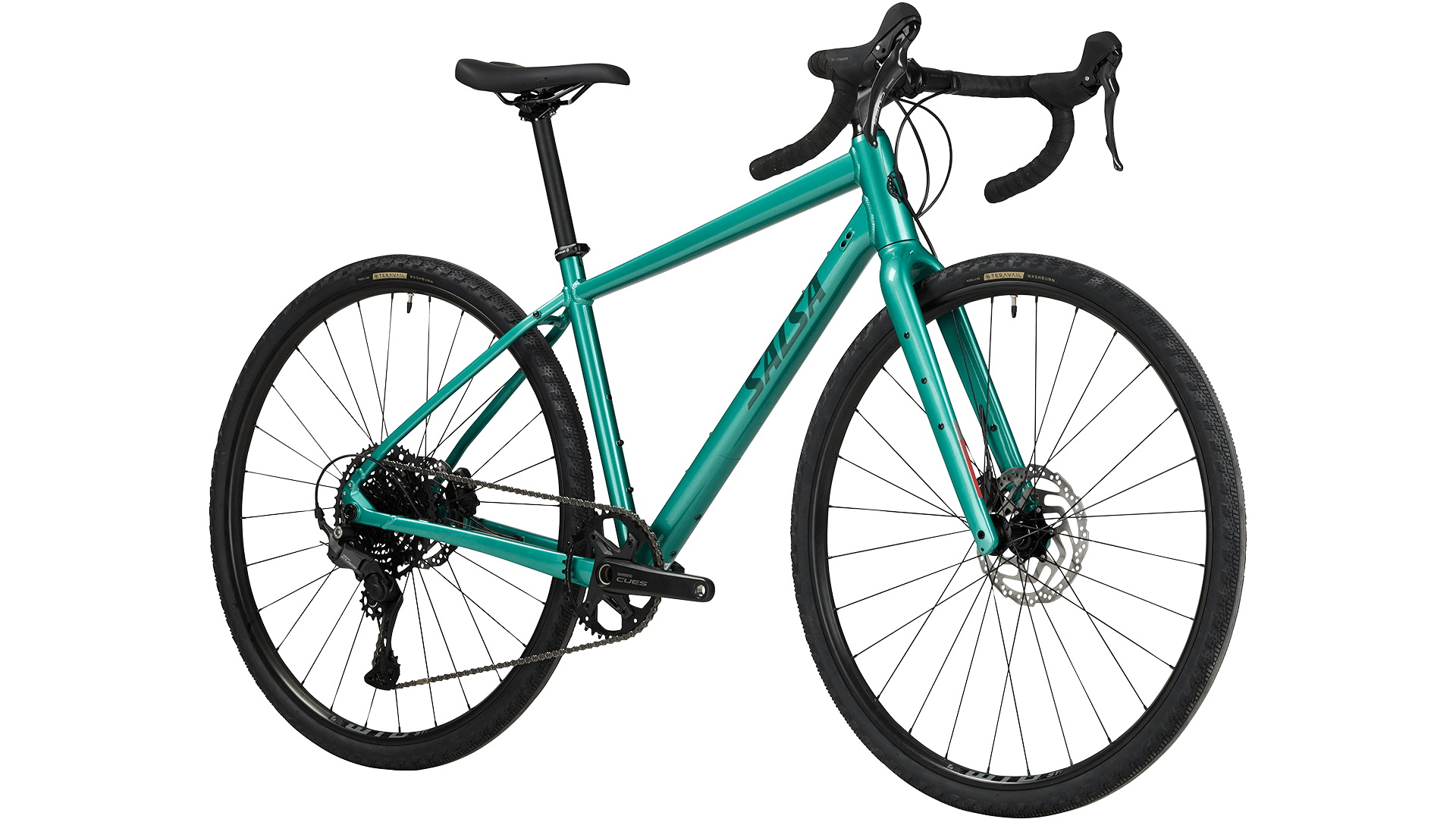 Salsa Journeyer CUES 1x10 - Front three quarter view