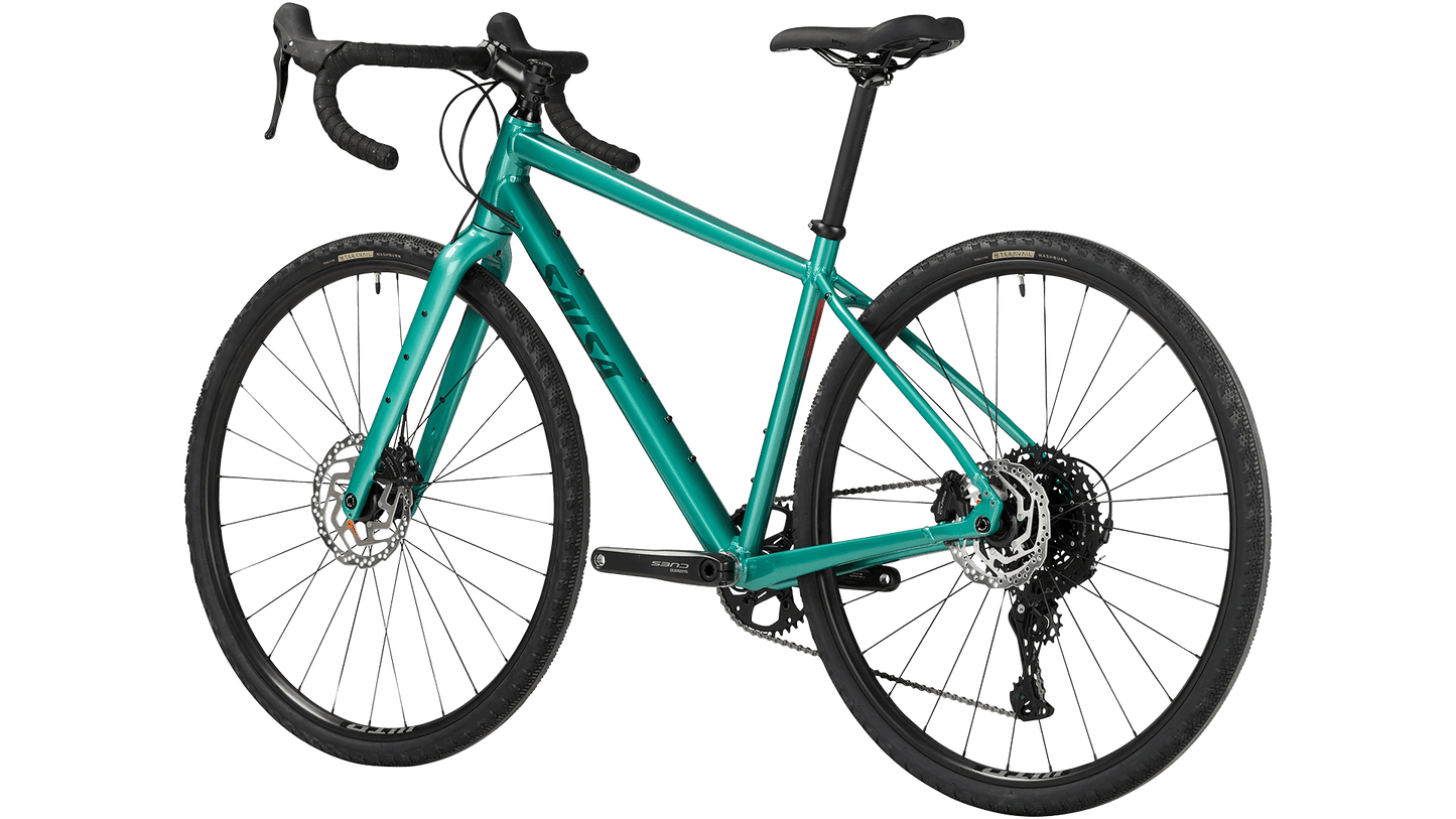 Salsa Journeyer CUES 1x10 - Rear three quarter view