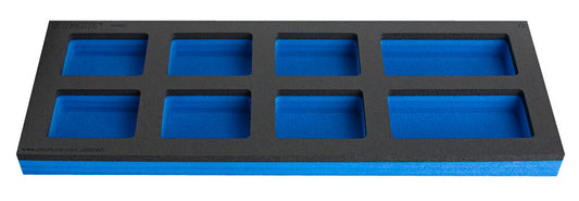 SOS tool tray with compartment for work bench wide tool chest
