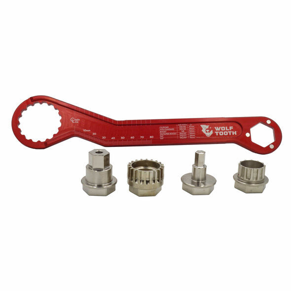 Pack Wrench And Inserts Kit - Ultralight Bb Wrench And 1-Inch Hex Inserts