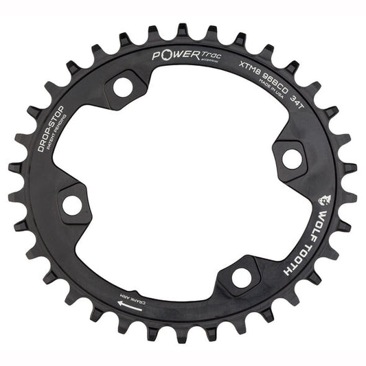 Oval 96 mm BCD Chainrings for Shimano XT M8000 and SLX M7000