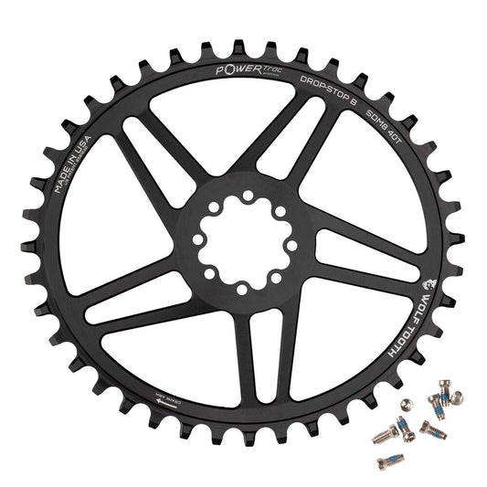 Oval Direct Mount Chainrings For Sram 8-Bolt Gravel / Road Cranks